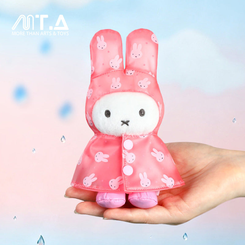 Miffy Raincoat Series Plush Keychain Blind Box
