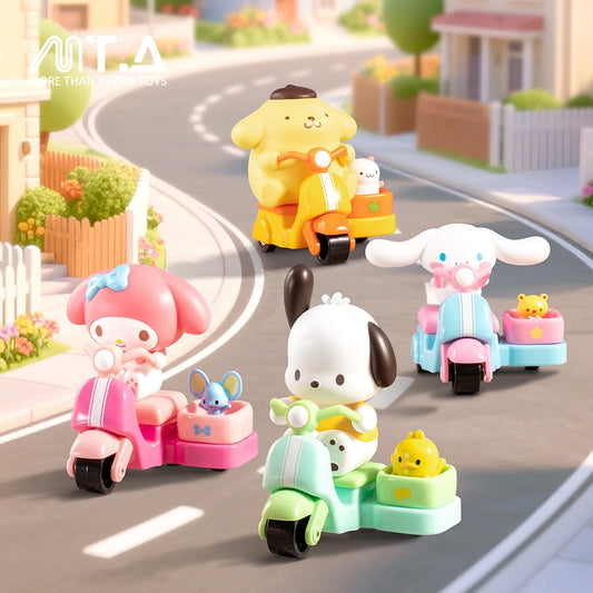 Sanrio Characters Breezy Scooter Series Movable Toy Blind Box