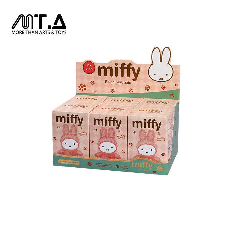 Vipo Miffy Dopamine Series Plush Keychain Blind Box