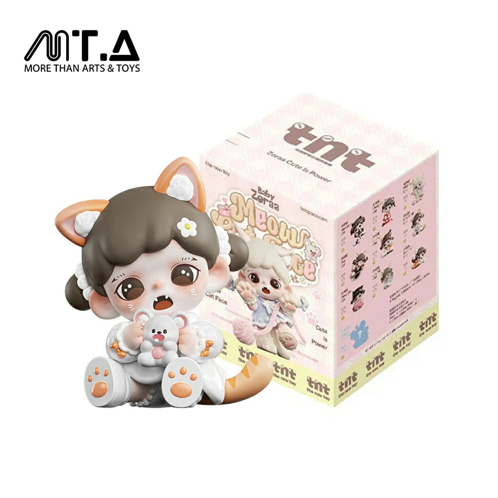 Zoraa Meow Cat Face Mini Series Figures Blind Box – moooretoys