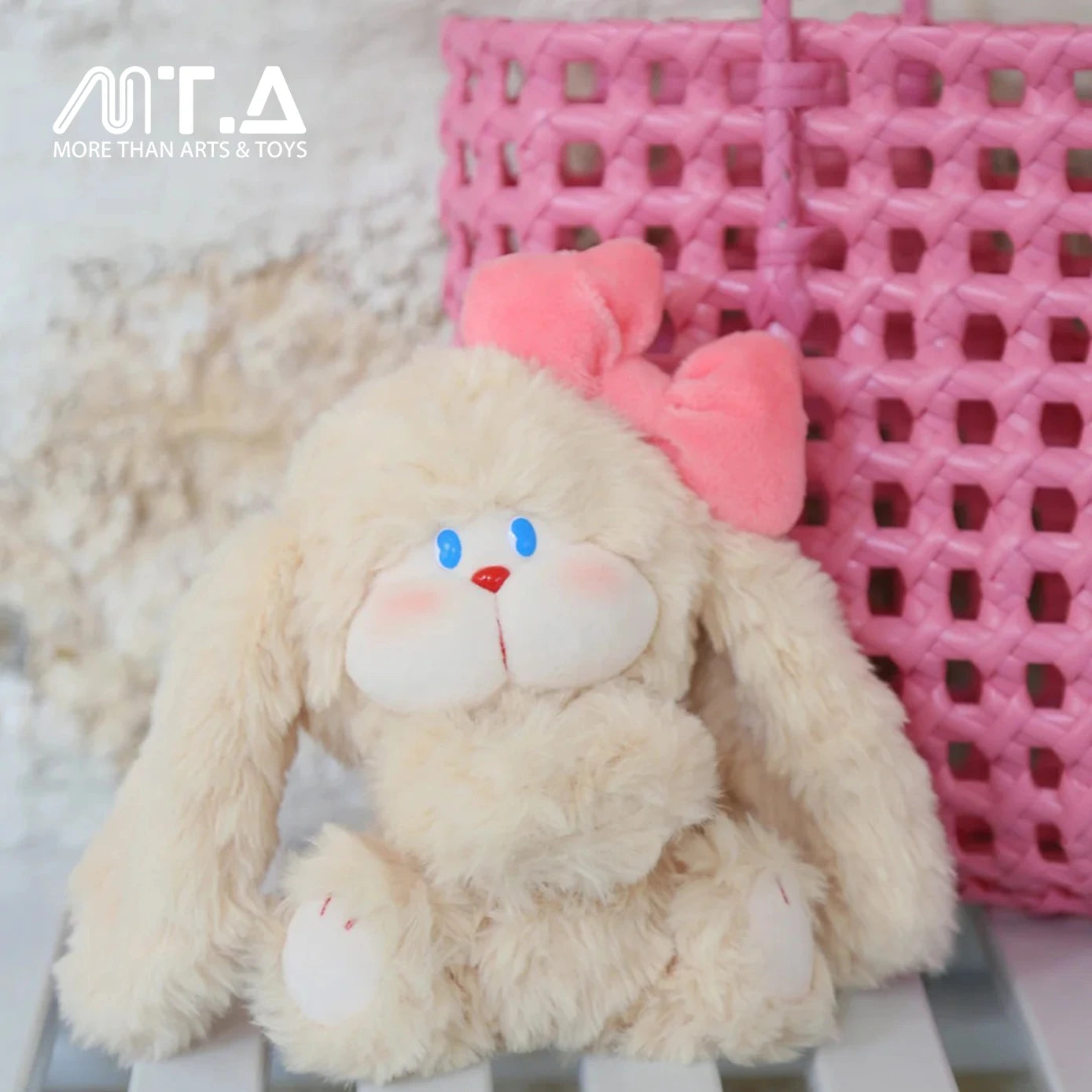 Barnaby Bunny Plush Charm Gift Set