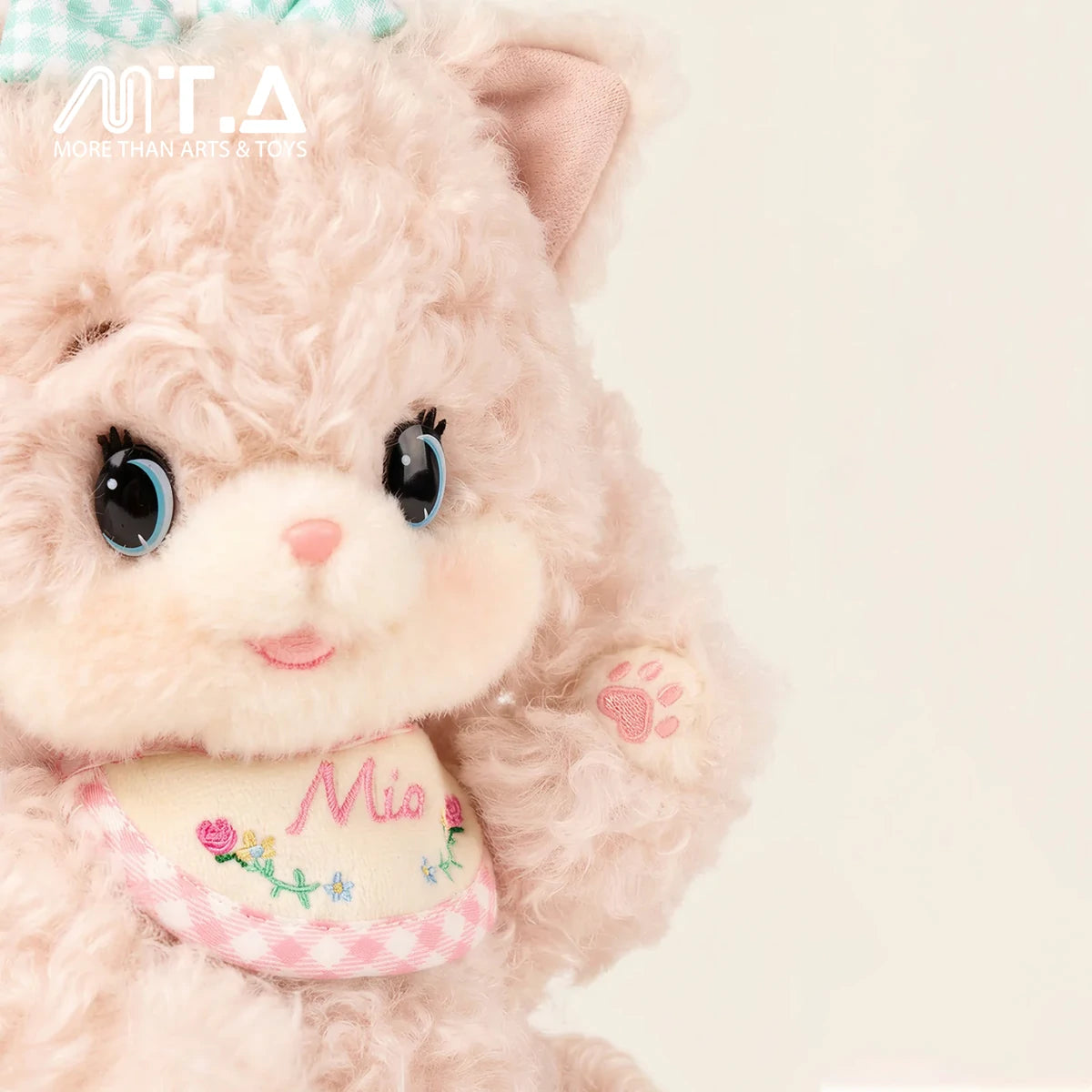 COCOTTO Mio "Strawberry Milk" Tea Time Edition - Pink Kitty Plush Doll