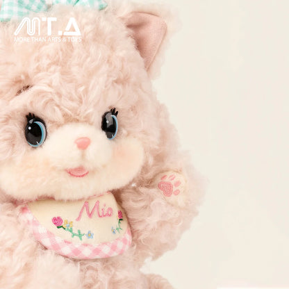 COCOTTO Mio "Strawberry Milk" Tea Time Edition - Pink Kitty Plush Doll