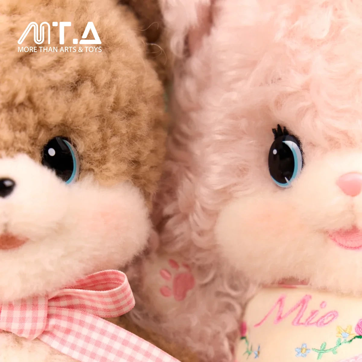 COCOTTO Mio "Strawberry Milk" Tea Time Edition - Pink Kitty Plush Doll
