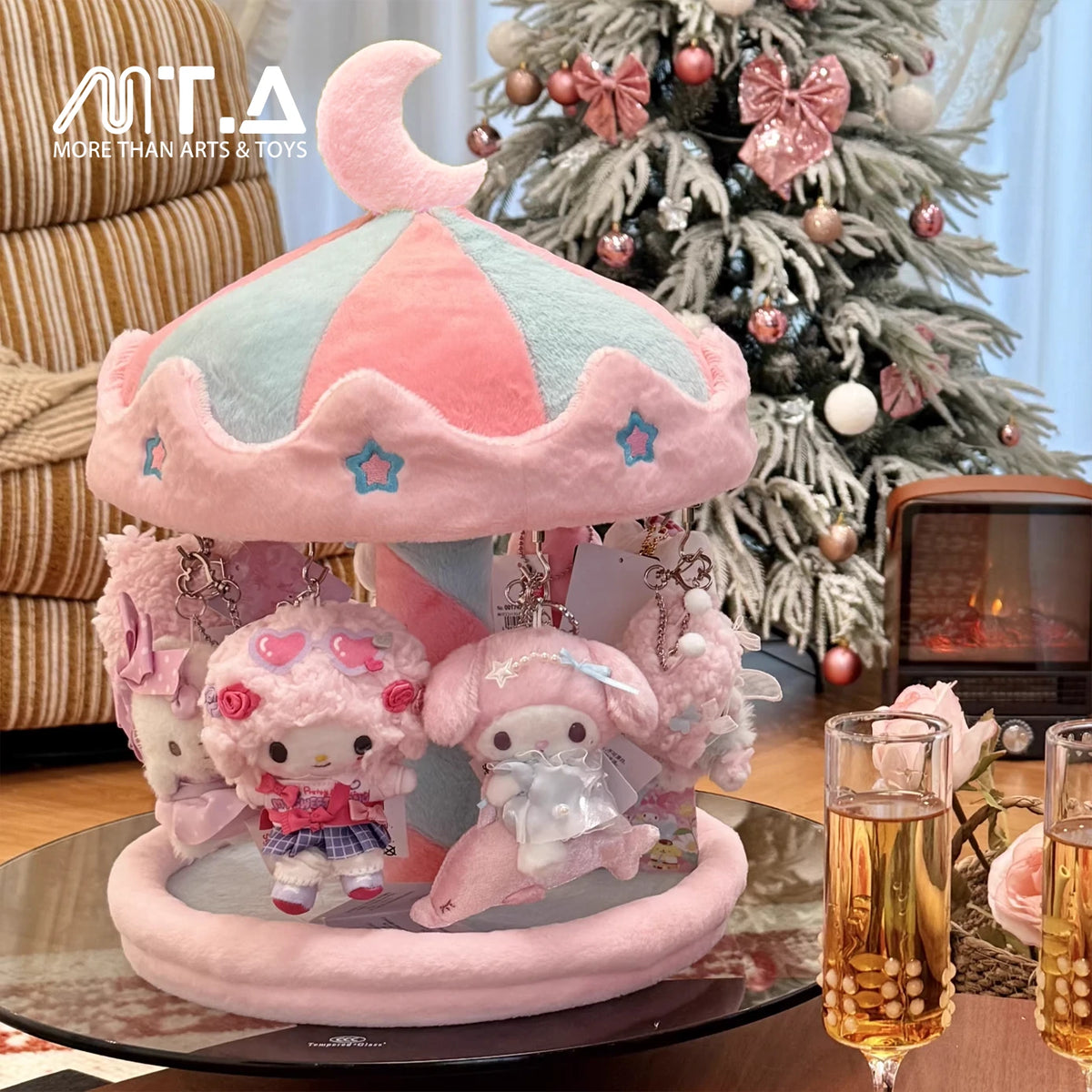 Carousel Plush Charm Storage & Display Stand