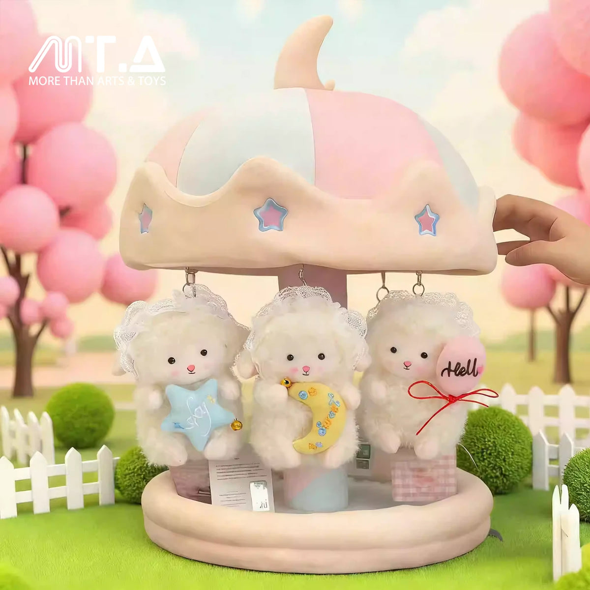 Carousel Plush Charm Storage & Display Stand