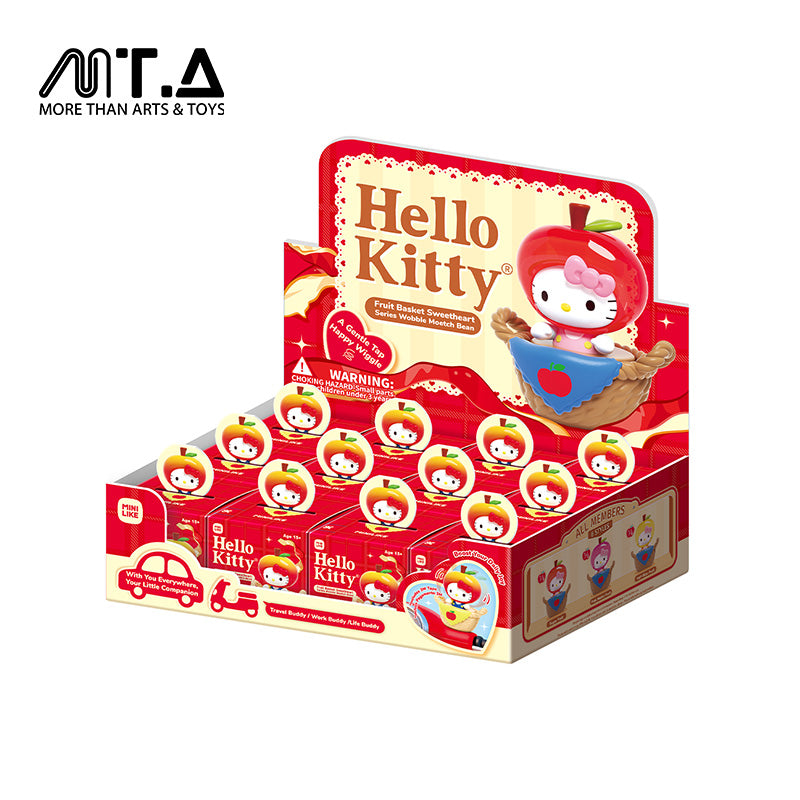 Hello Kitty Fruit Basket Sweetheart Series Wobble Moetch Bean