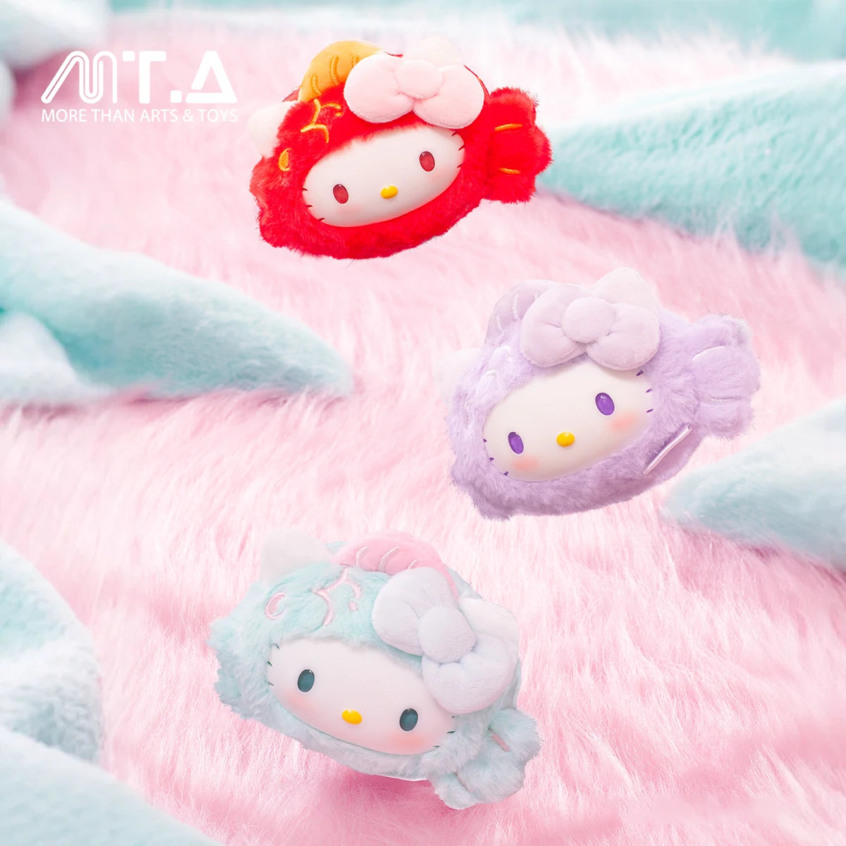 Hello Kitty Lucky Koi Series Plush Relaxing Toy Blind Box