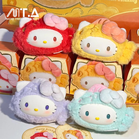 Hello Kitty Lucky Koi Series Plush Relaxing Toy Blind Box
