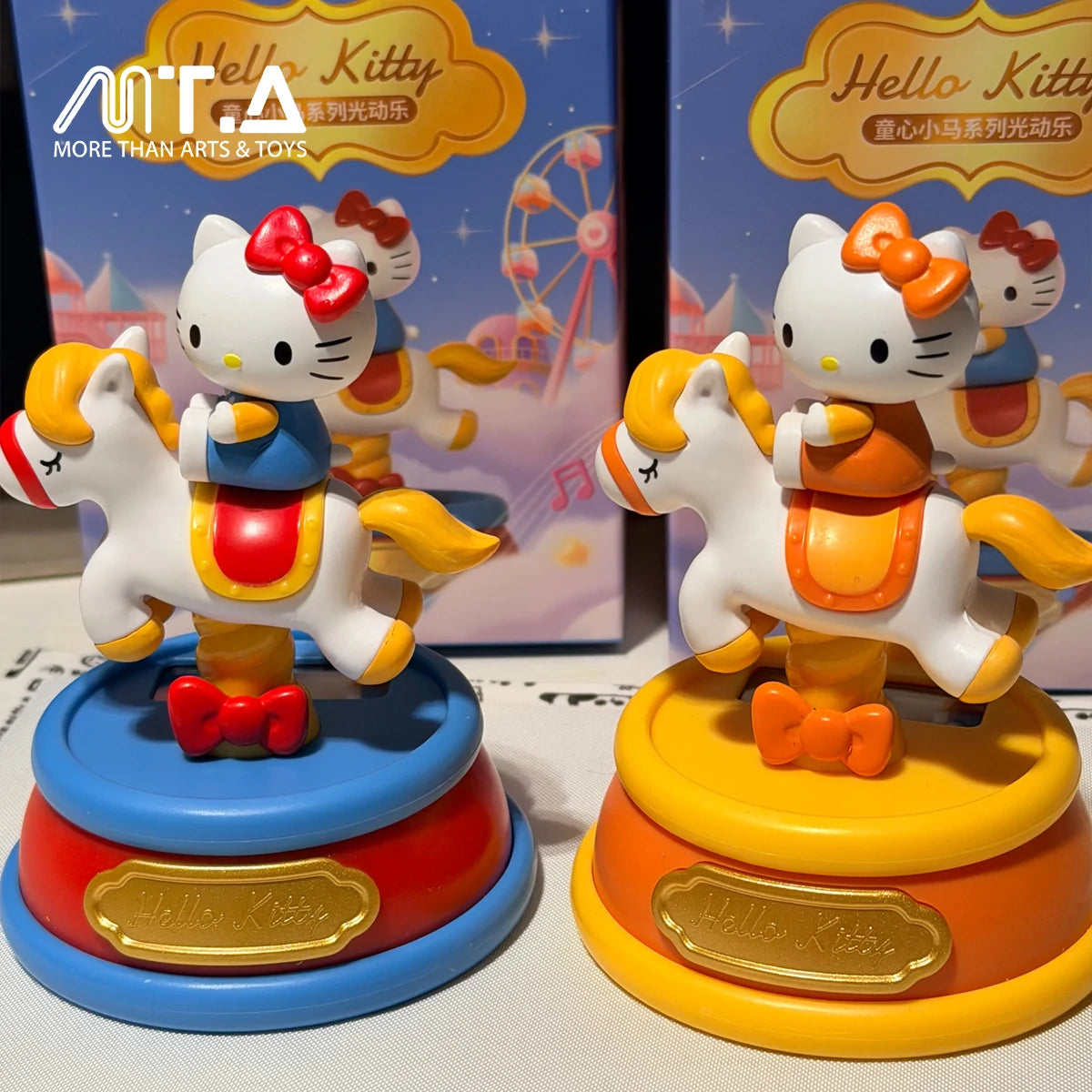 Hello Kitty Style Childlike Pony Series Light Motion Blind Box