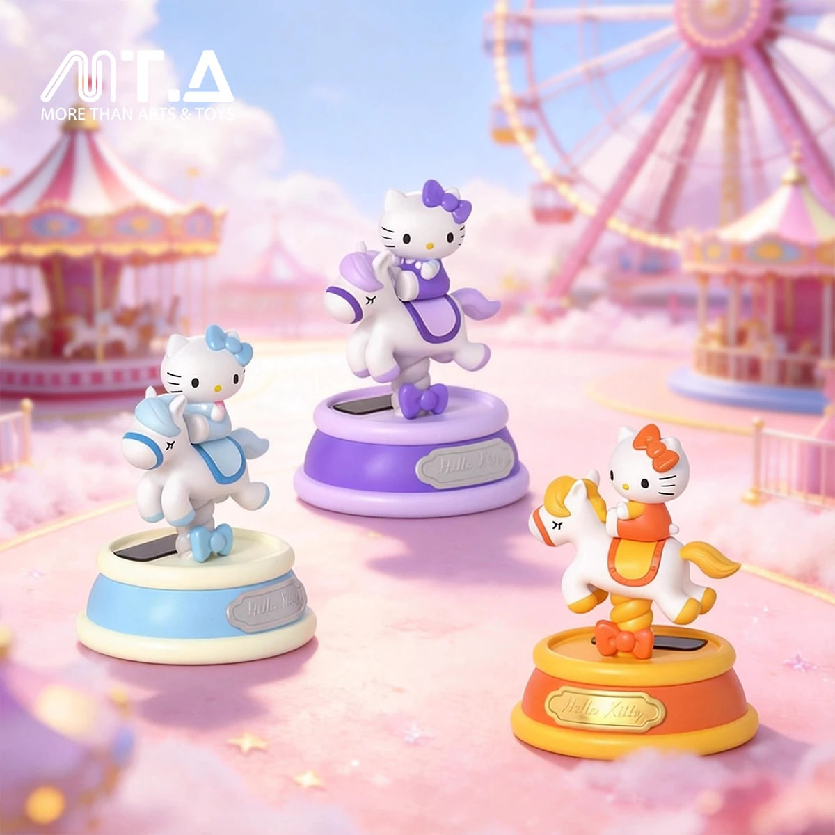 Hello Kitty Style Childlike Pony Series Light Motion Blind Box