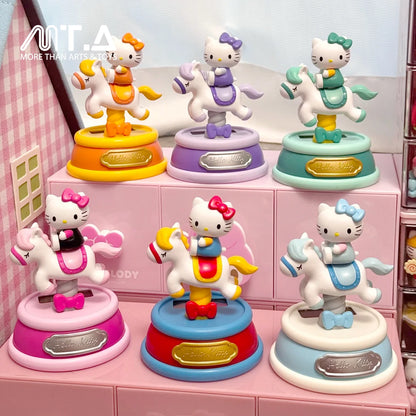Hello Kitty Style Childlike Pony Series Light Motion Blind Box