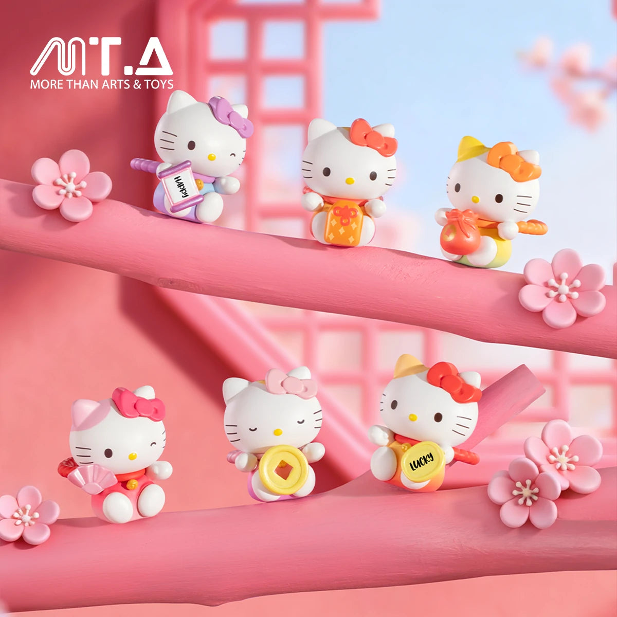 Hello Kitty Style Lucky Meow Meow Series Moetch Bean Blind Bag