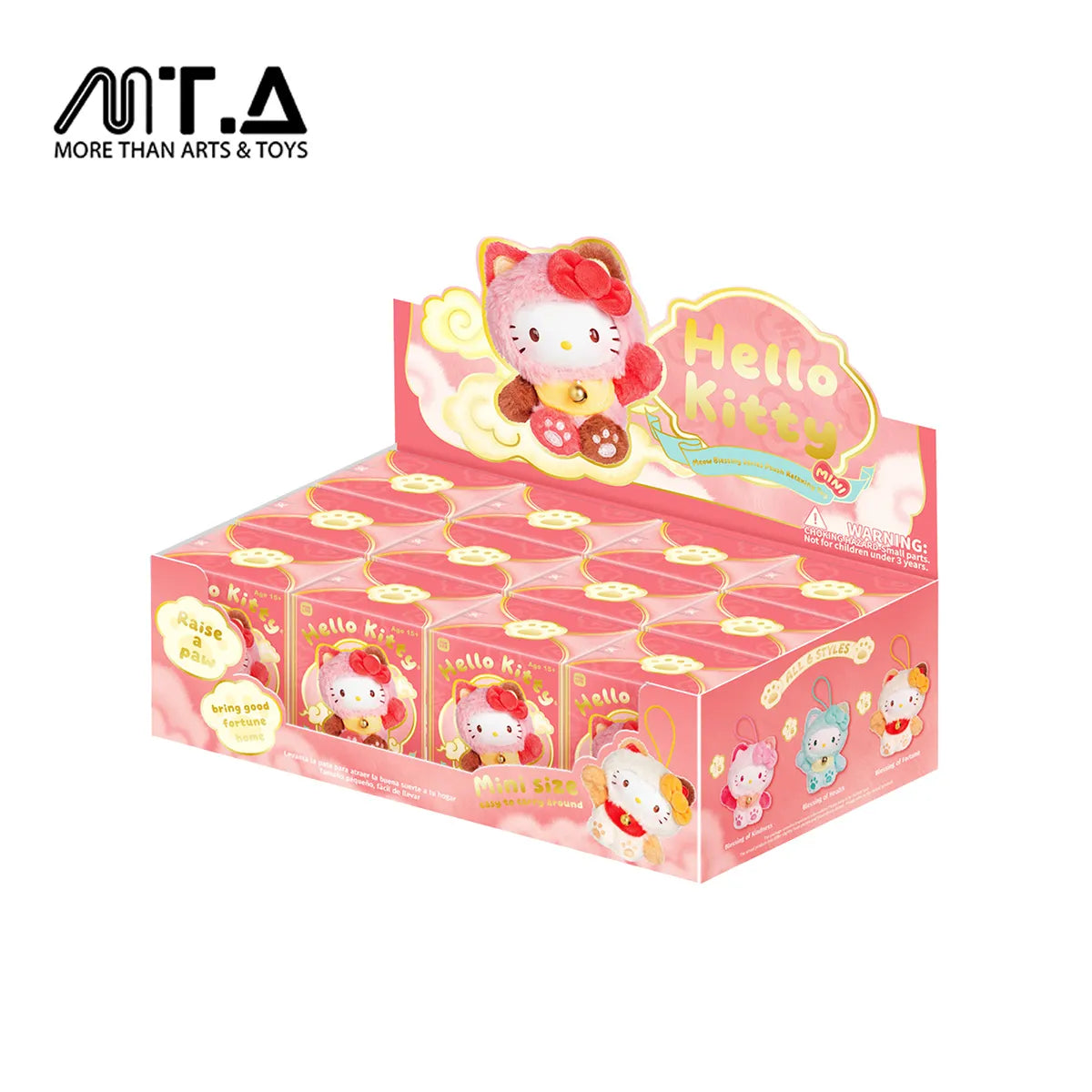 HelloKittyStyleMeowBlessingSeriesMiniPlushRelaxingToy