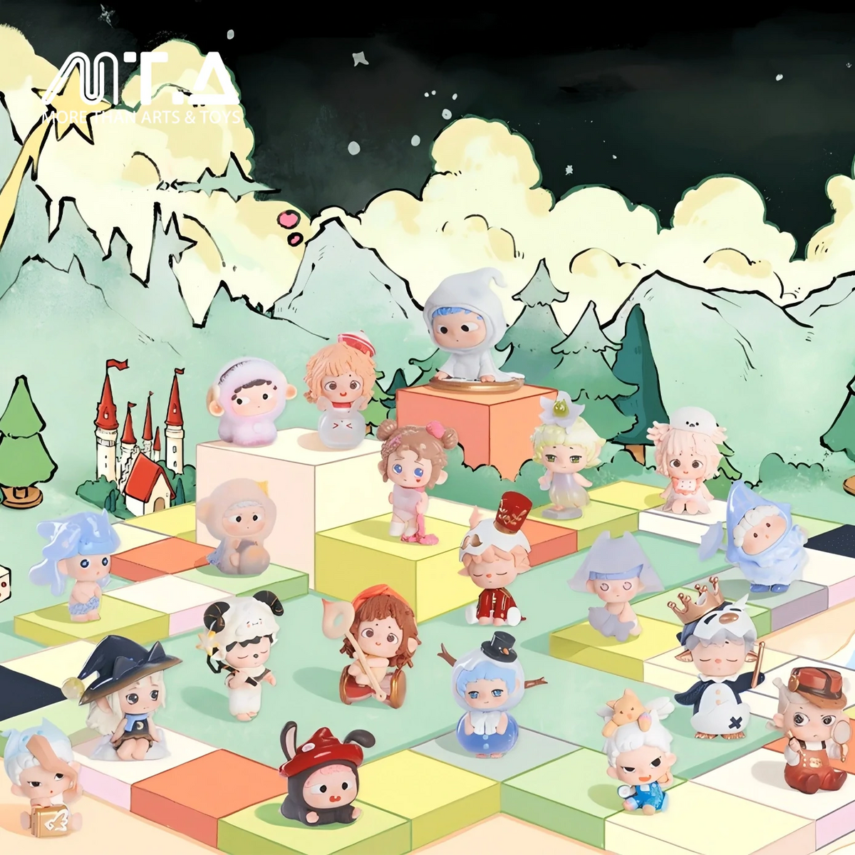 Heyone Mini Timetown Escape Series Blind Box