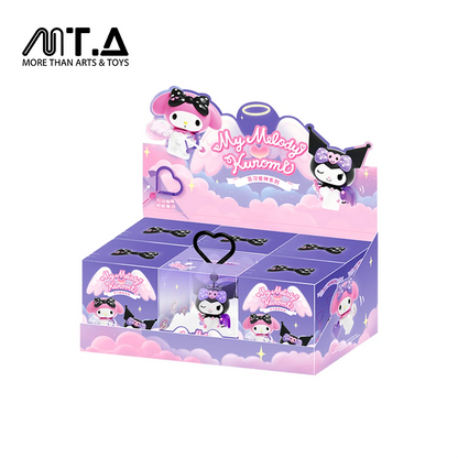 Kuromi & My Melody Trainee Cupid Series Movable Wind-Up Charm Blind Box