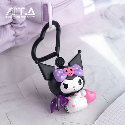 Kuromi & My Melody Trainee Cupid Series Movable Wind-Up Charm Blind Box