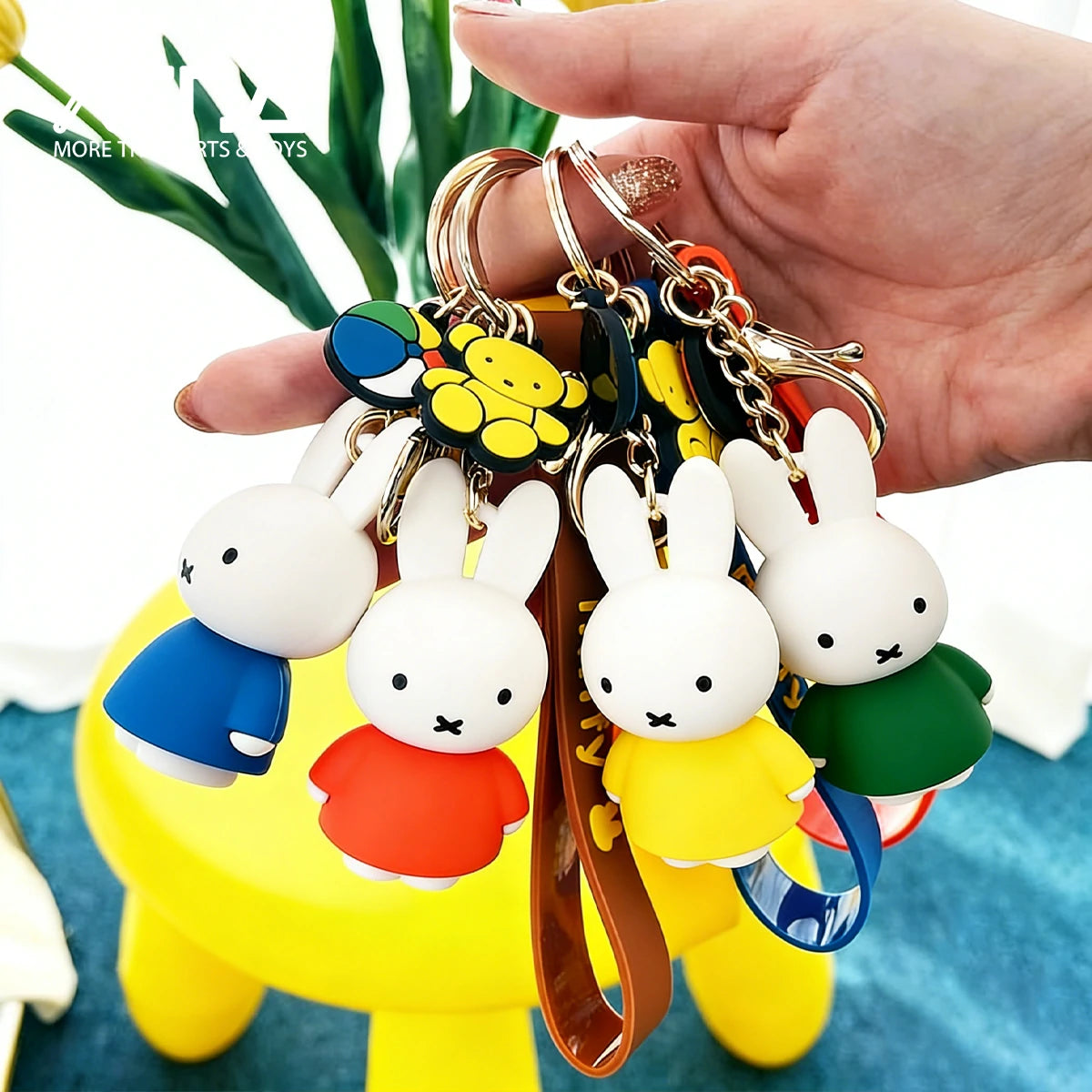 Miffy Classic Bruna Colors Keychain & Bag Charm