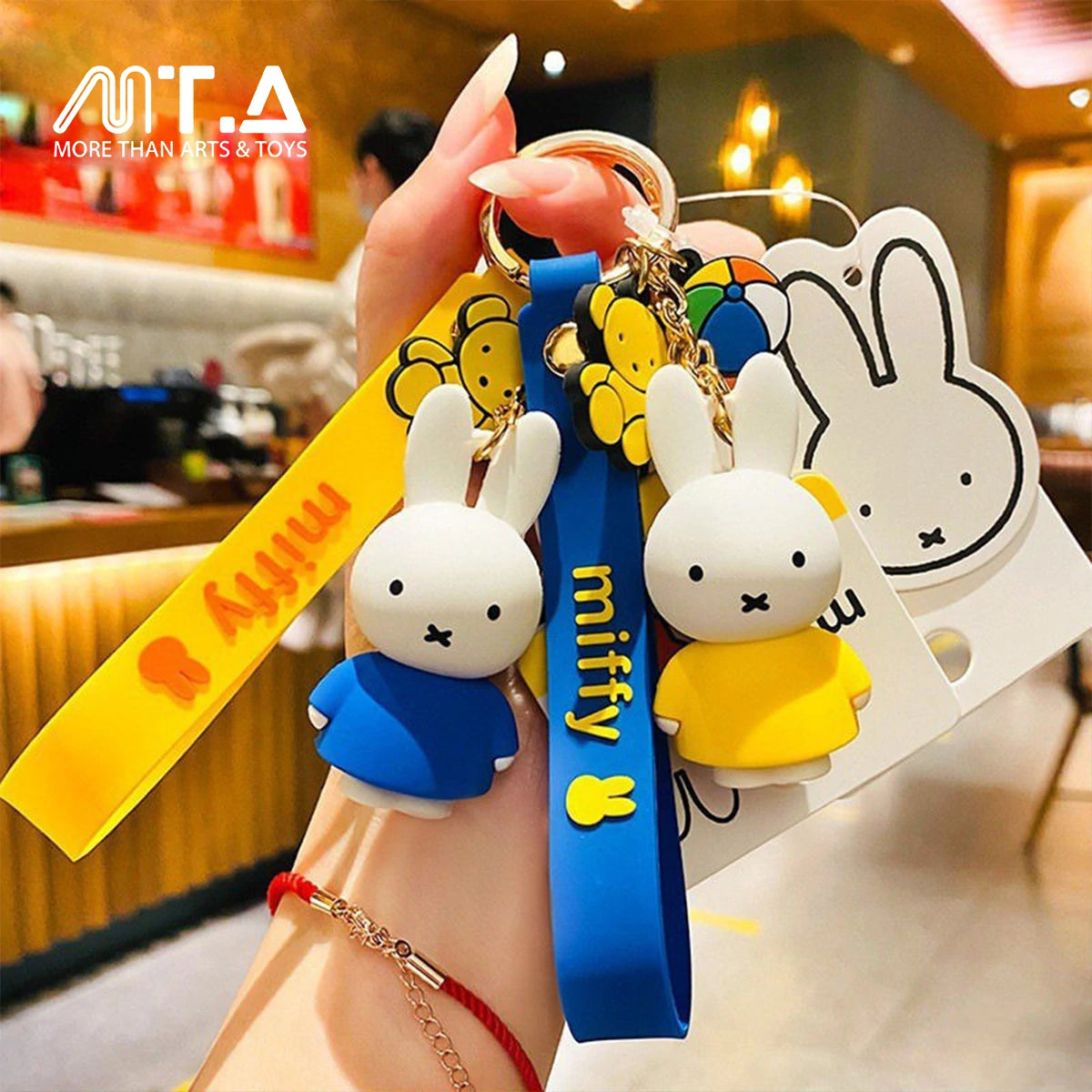 Miffy Classic Bruna Colors Keychain & Bag Charm