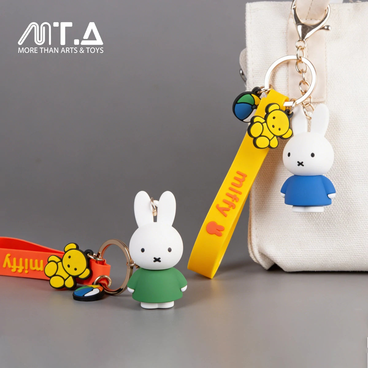 Miffy Classic Bruna Colors Keychain & Bag Charm