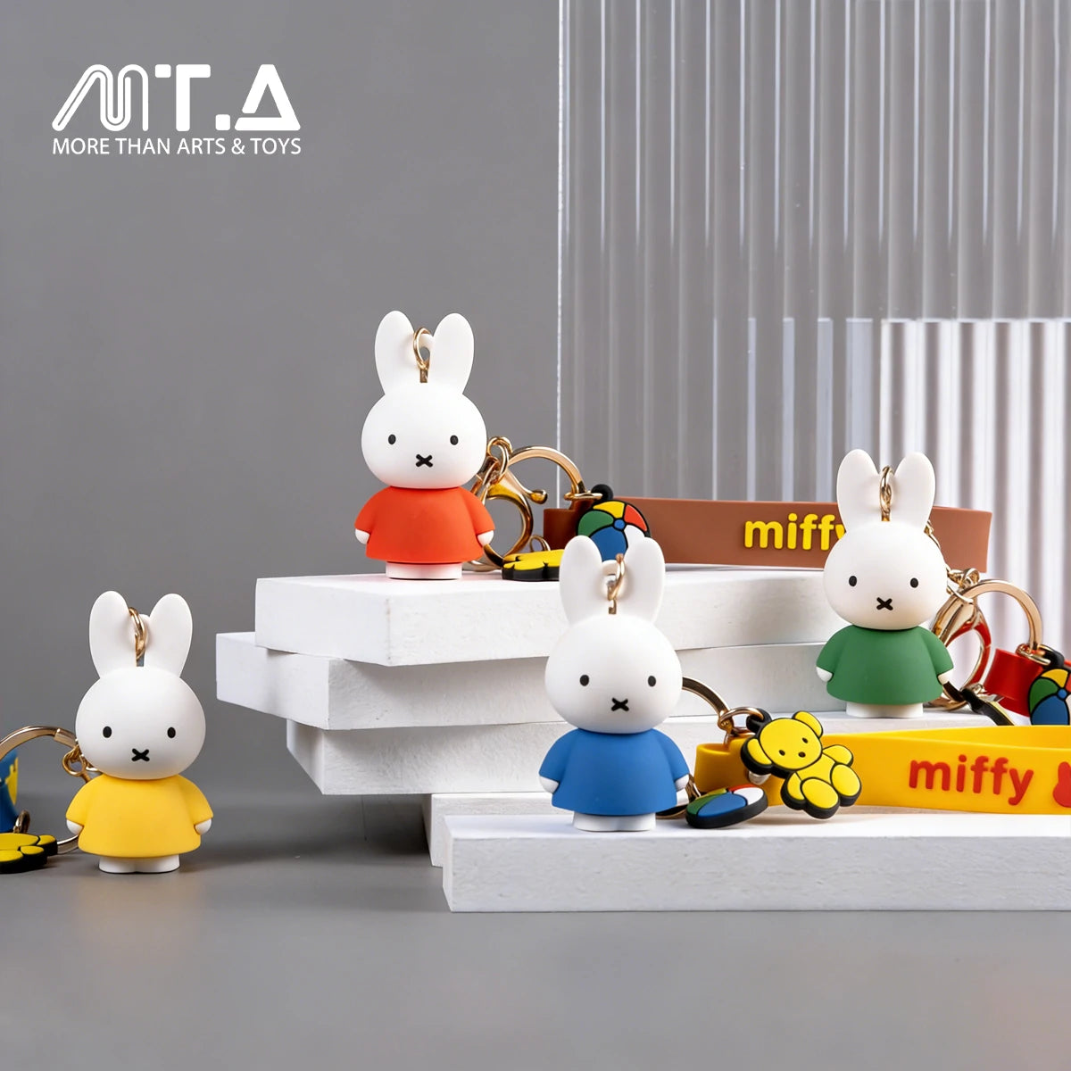 Miffy Classic Bruna Colors Keychain & Bag Charm