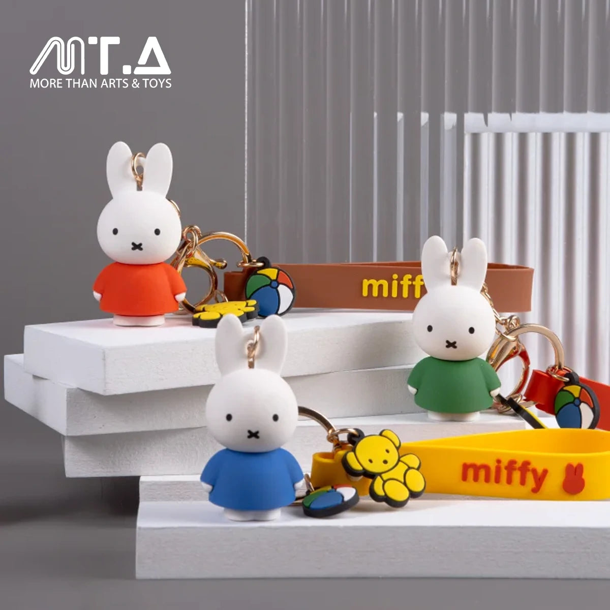 Miffy Classic Bruna Colors Keychain & Bag Charm