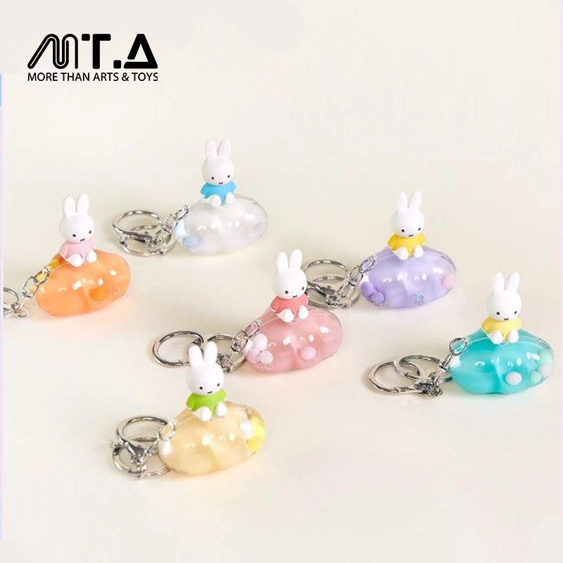 Miffy Dream Series Liquid Sand Acrylic Keychain