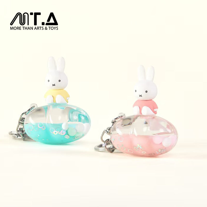 Miffy Dream Series Liquid Sand Acrylic Keychain