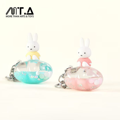 Miffy Dream Series Liquid Sand Acrylic Keychain