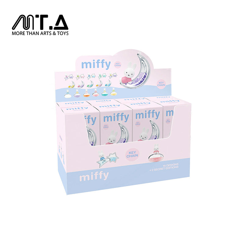 Miffy Dream Series Liquid Sand Acrylic Keychain