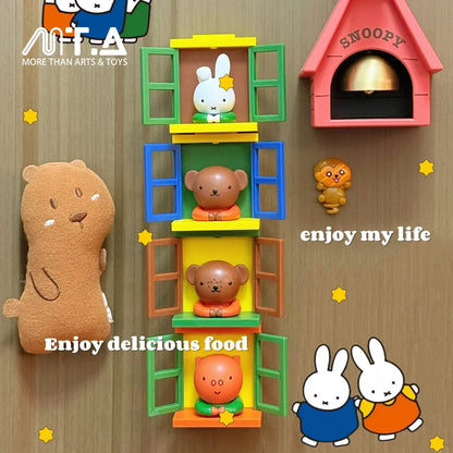 Miffy Scenery Series Stackable Fridge Magnet Blind Box