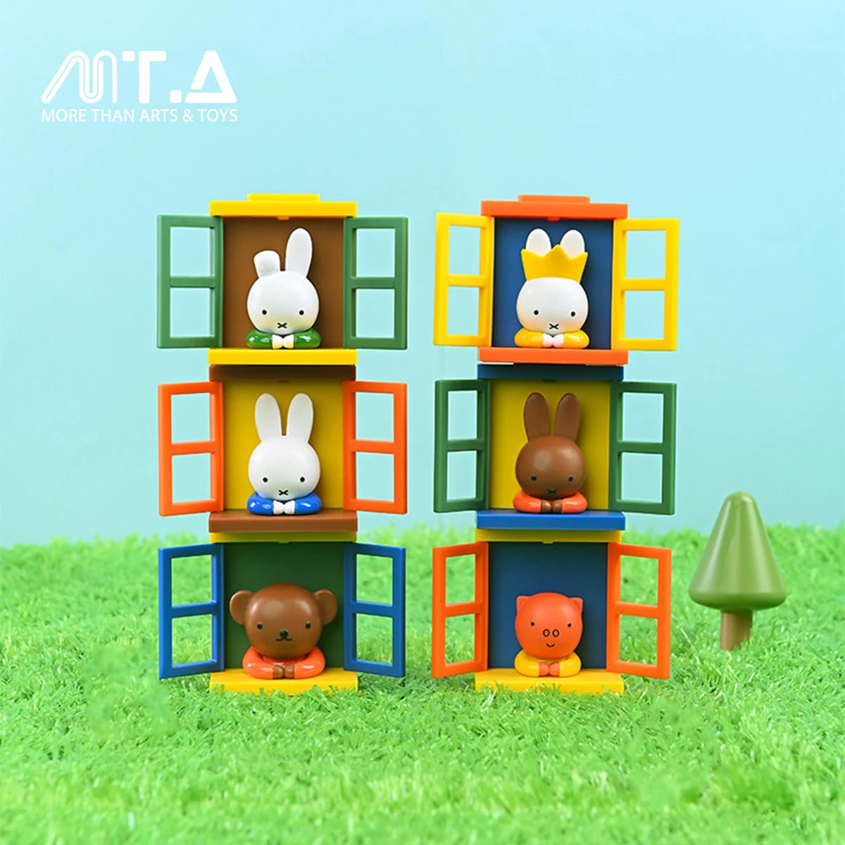 Miffy Scenery Series Stackable Fridge Magnet Blind Box