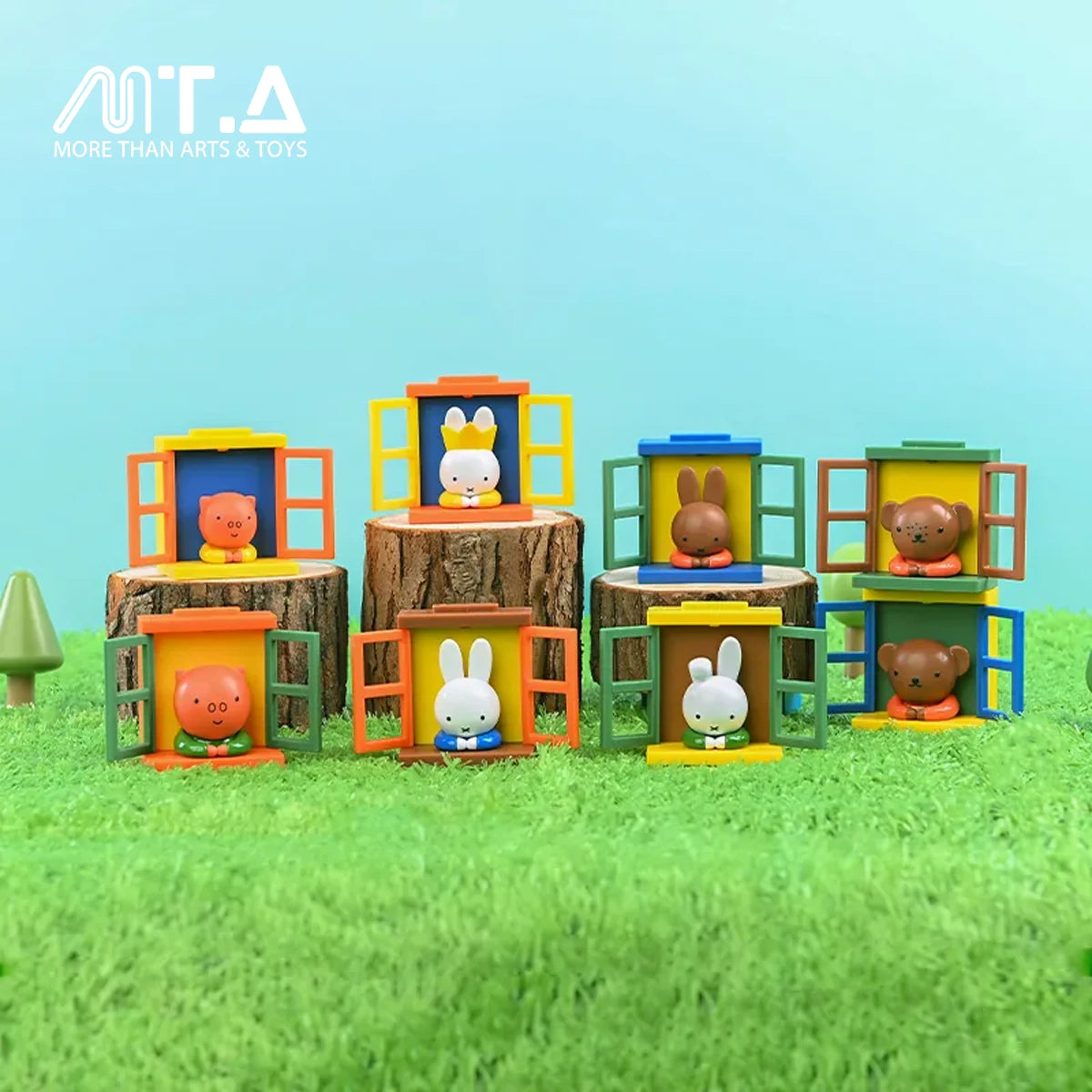 Miffy Scenery Series Stackable Fridge Magnet Blind Box