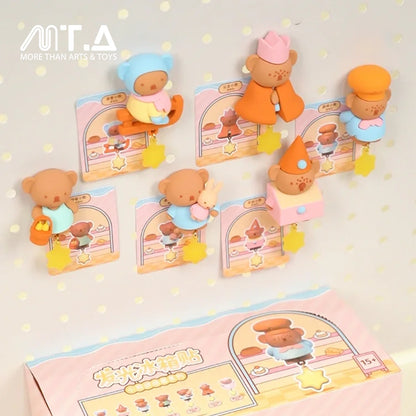 Miffy & Boris Bear Bakery Series Glow-in-the-Dark Fridge Magnet Blind Box