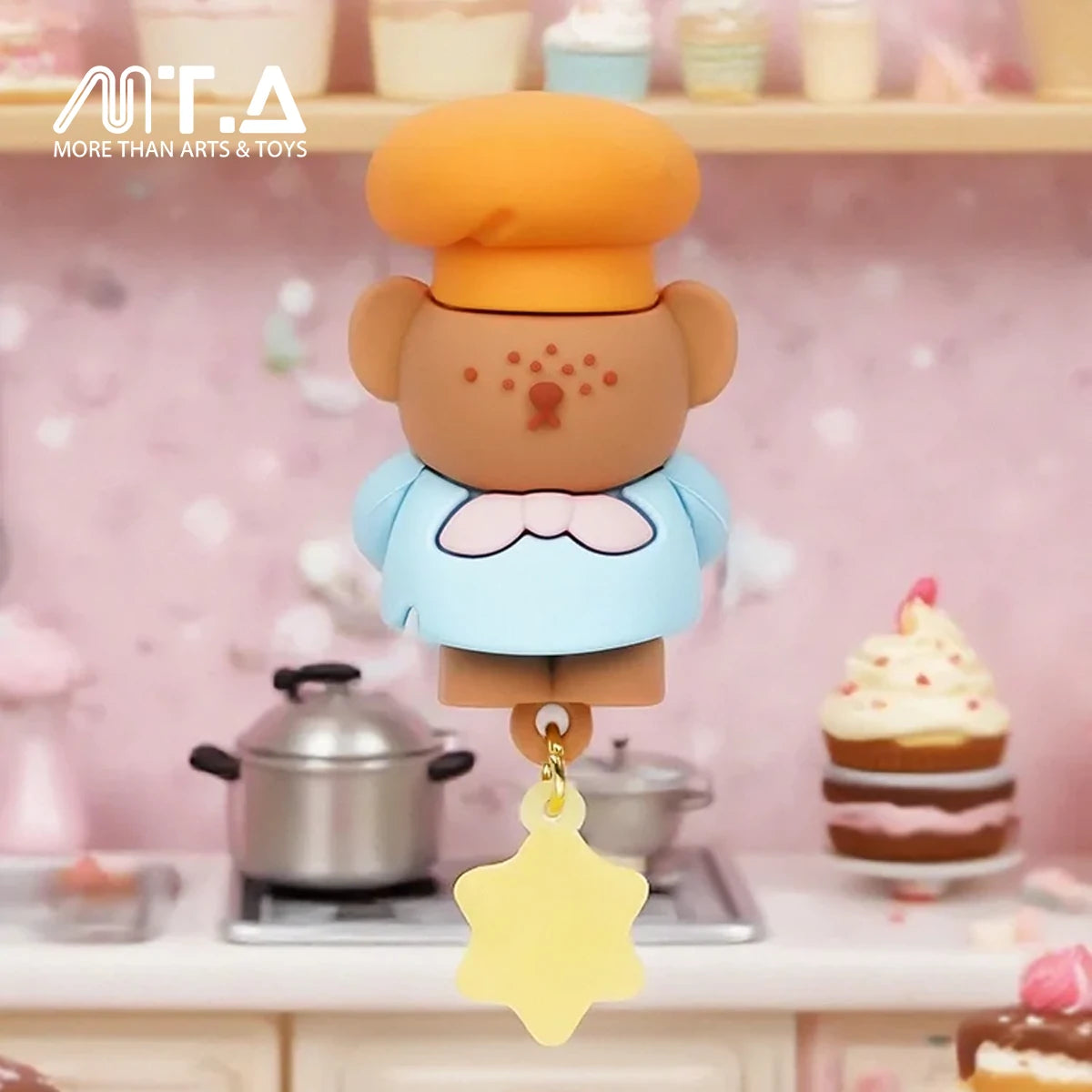 Miffy & Boris Bear Bakery Series Glow-in-the-Dark Fridge Magnet Blind Box