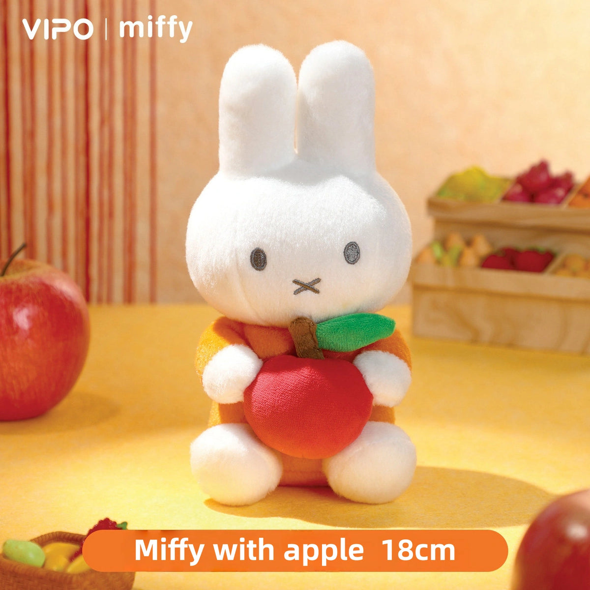 Miffy Hug Series Plush Keychain & Plush Doll