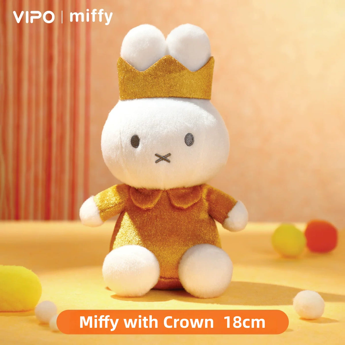 Miffy Hug Series Plush Keychain & Plush Doll