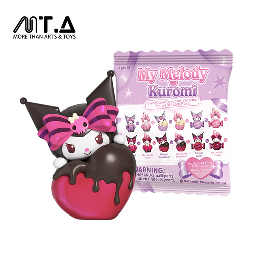 My Melody & Kuromi Sweetheart's Secret Promise Series Moetch Bean Blind Bag