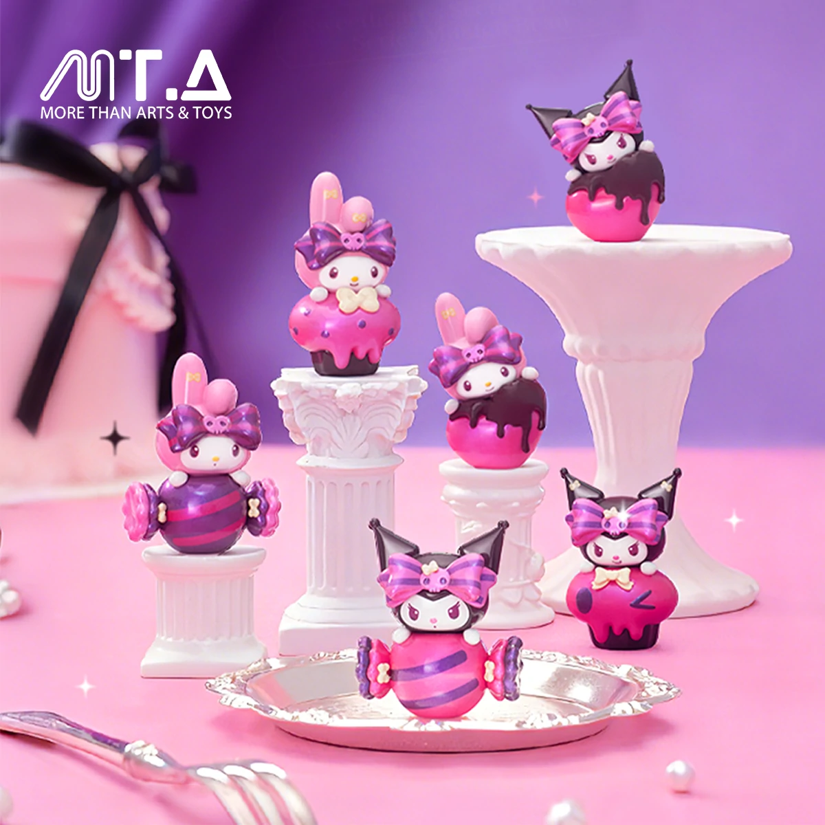 My Melody & Kuromi Sweetheart's Secret Promise Series Moetch Bean Blind Bag