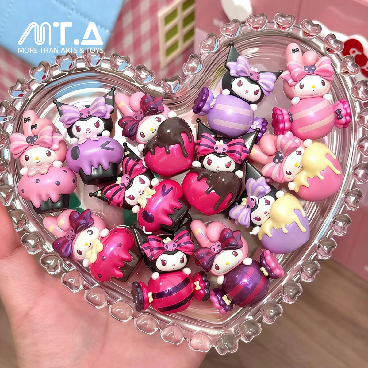 My Melody & Kuromi Sweetheart's Secret Promise Series Moetch Bean Blind Bag