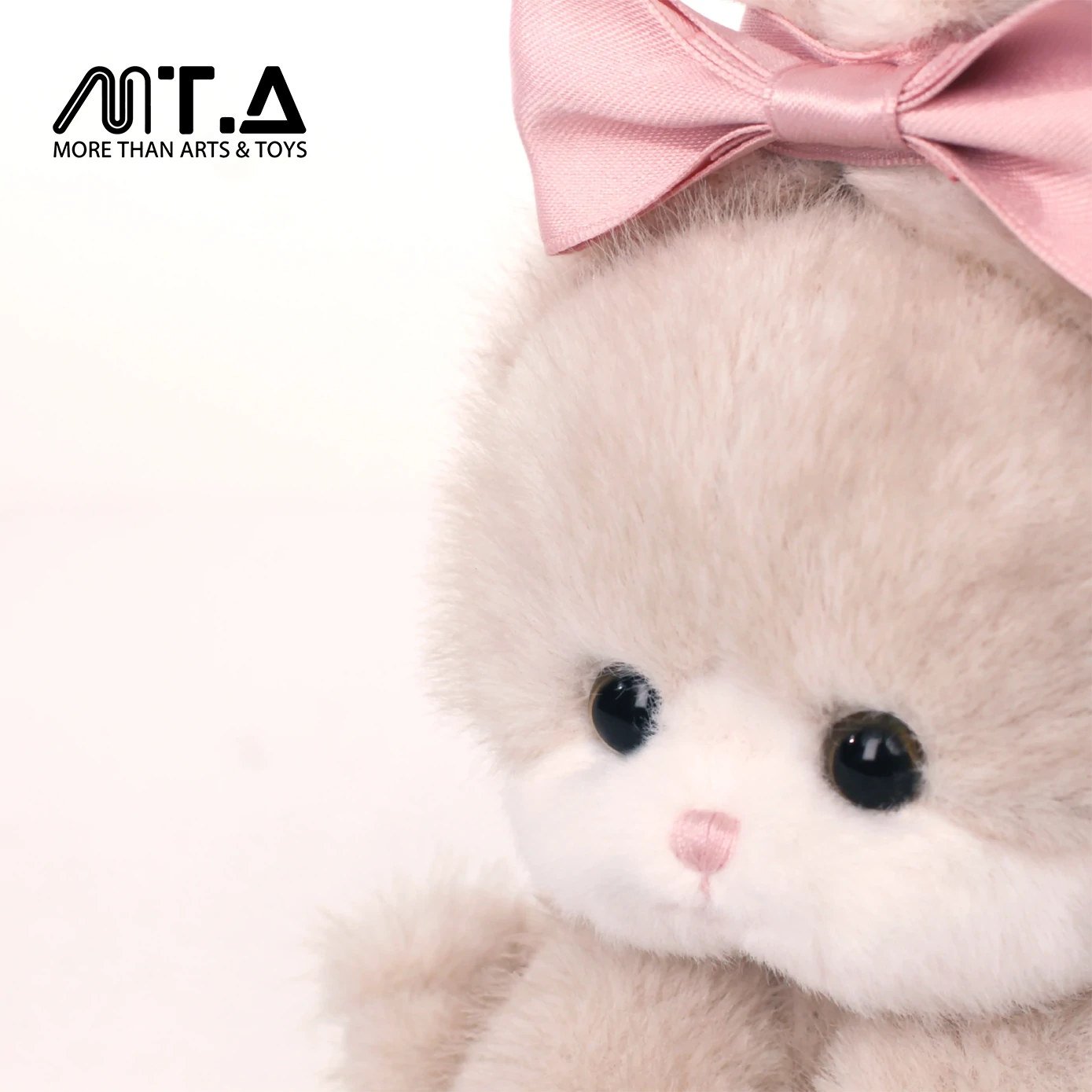 Nini Bunny Plush Pendant – Bow-Tied Top-Knot or Floppy Ears