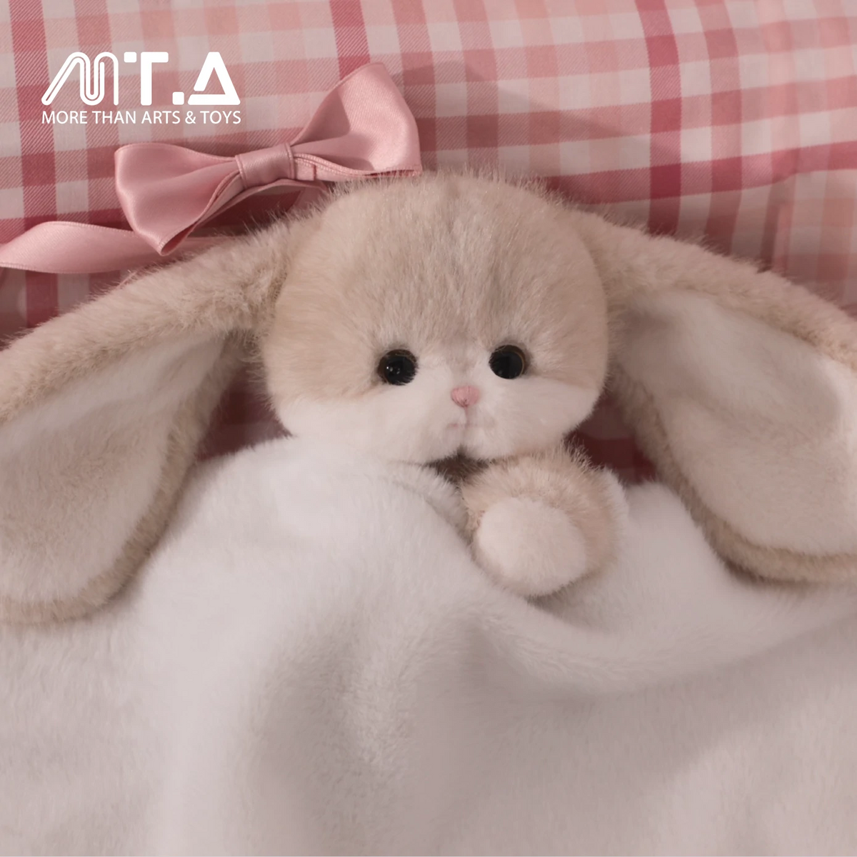 Nini Bunny Plush Pendant – Bow-Tied Top-Knot or Floppy Ears