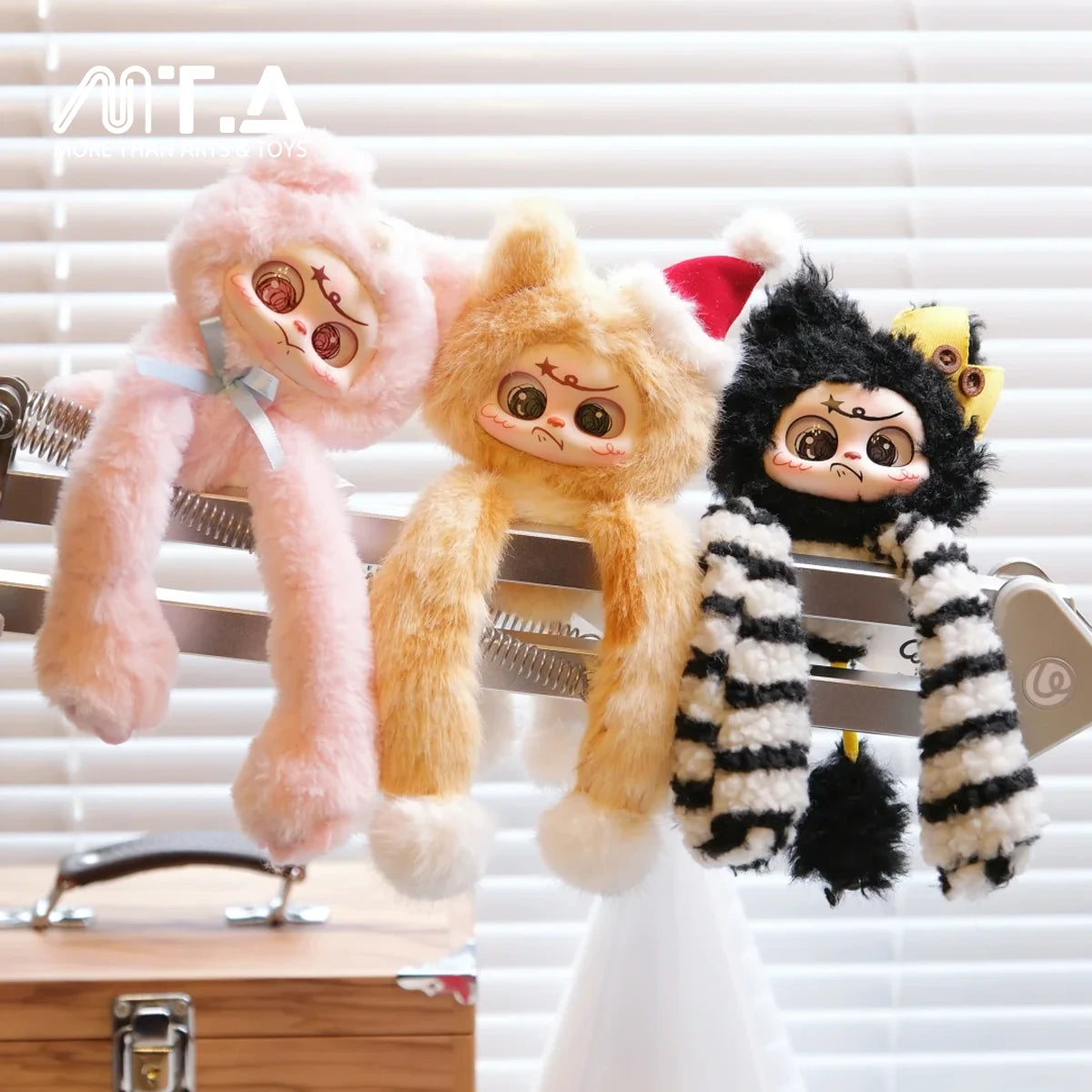 “Opps! Adorably Weird” Series — Plush Keychain Blind Box