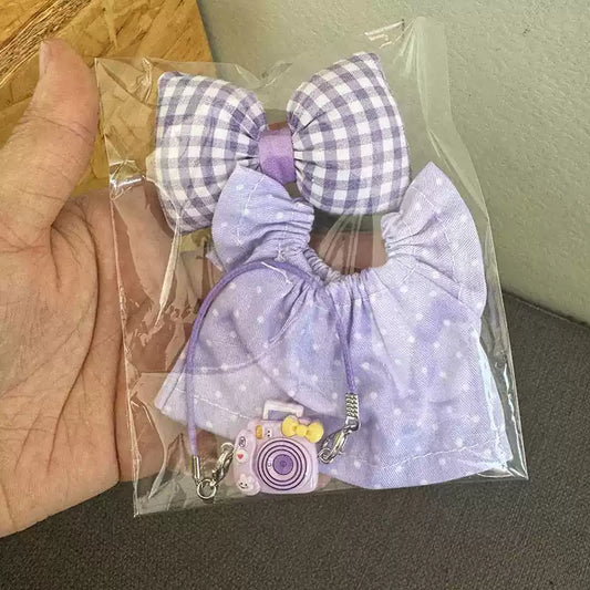 10–15cm Plush Doll Dress & Accessories Set