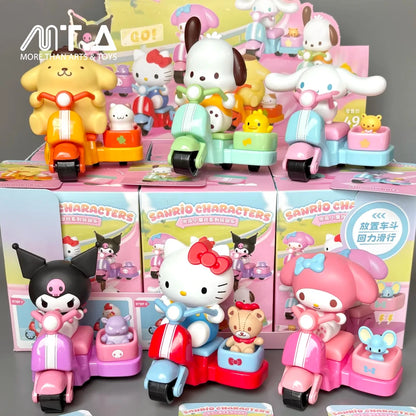 Sanrio Characters Breezy Scooter Series Movable Toy Blind Box