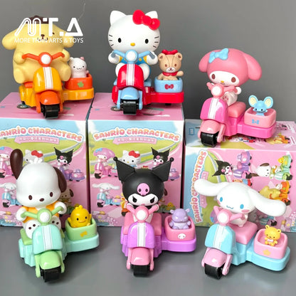 Sanrio Characters Breezy Scooter Series Movable Toy Blind Box