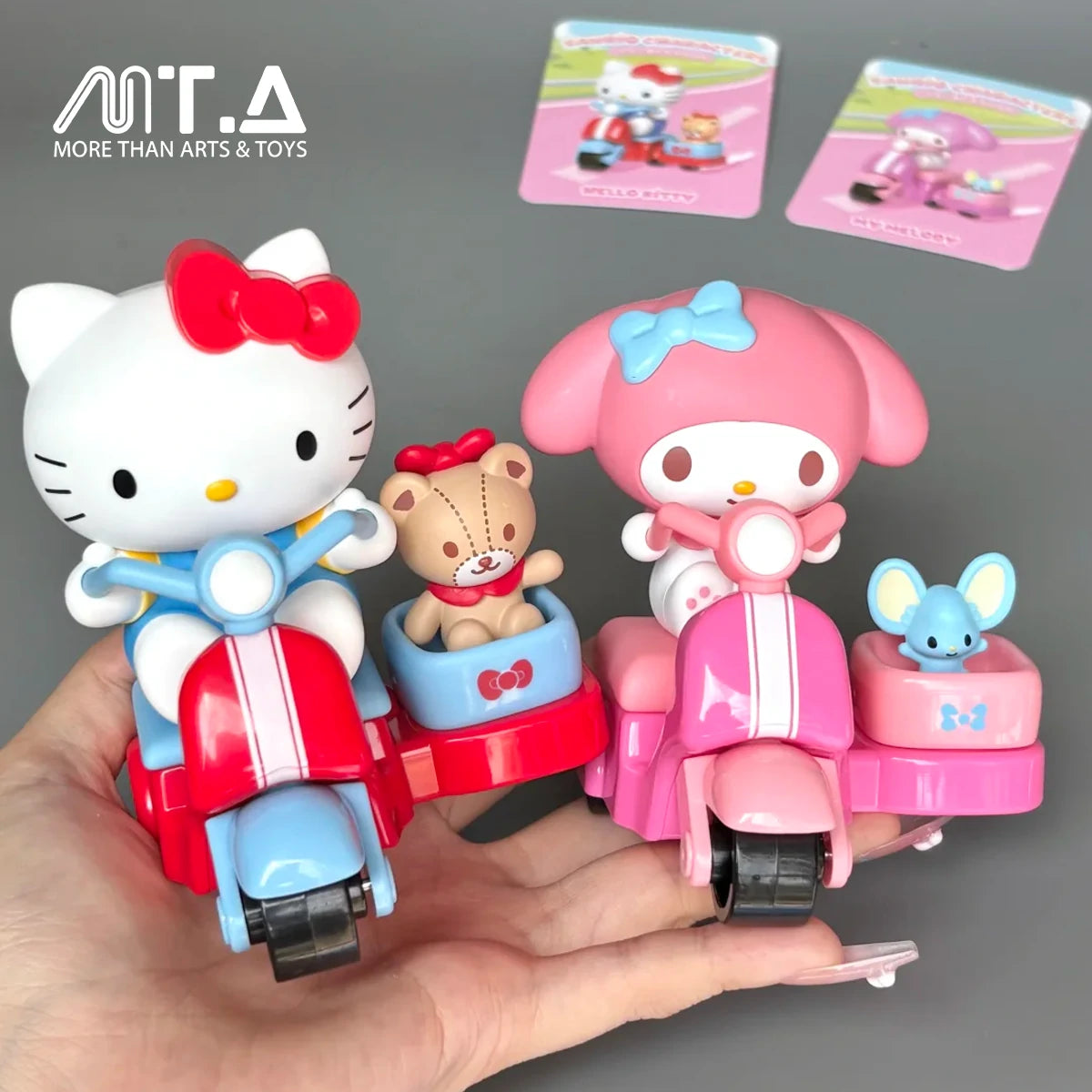 Sanrio Characters Breezy Scooter Series Movable Toy Blind Box