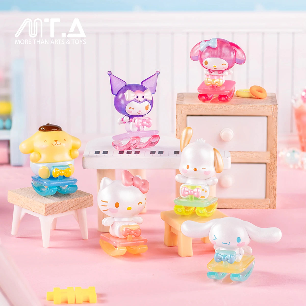 Sanrio Characters Childlike Swing Series Moetch Bean Blind Bag