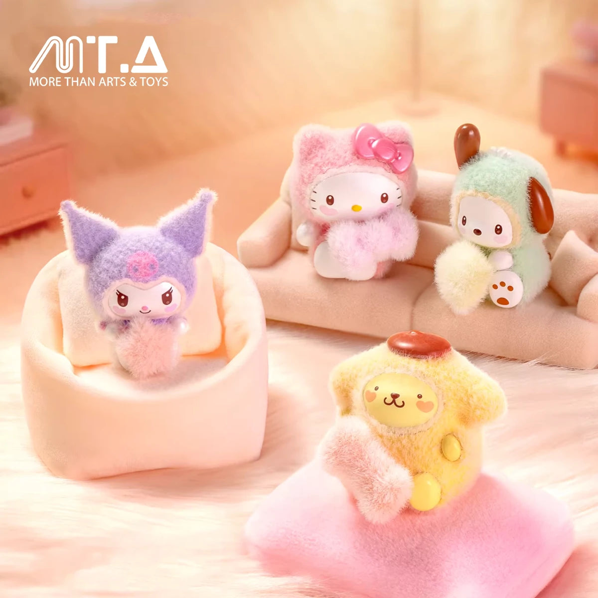 Sanrio Characters Fluffy Little Darling Series Moetch Bean Blind Bag