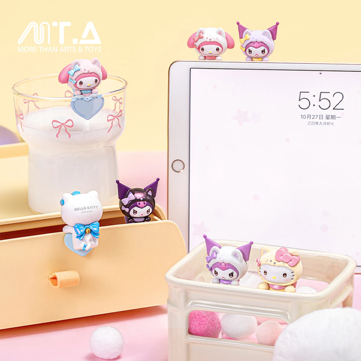 Sanrio Characters Guardian Meow Squad Series Hippers Bean Blind Box